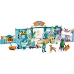 PLAYMOBIL 71742 - My Life Hôtel des animaux : soigneurs  chiens et chats