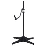 vidaXL Mannequin de couture ajustable pour homme Noir Taille 37-45