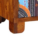 vidaXL Banc à chaussures Multicolore 100 x 35 x 45 cm