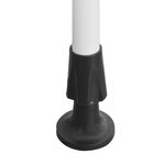 vidaXL Auvent manuel rétractable 100 cm Orange et marron