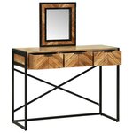 vidaXL Table de Toilette Marron 100 x 40 x 120 cm Bois d'acacia massif