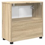 vidaXL Armoire de lavabo de salle de bain Chêne Sonoma 60 x 30 x 60 cm