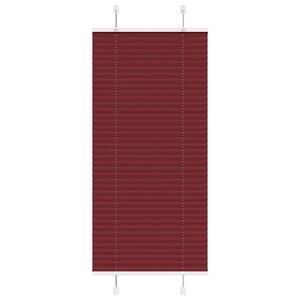 vidaXL Store plissé rouge bordeaux 55x150 cm largeur du tissu 54 4 cm
