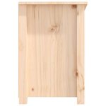 vidaXL Meuble TV 114x35x52 cm Bois de pin massif