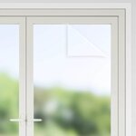 vidaXL Films pour fenêtre 5 Pièces statique dépoli gris PVC