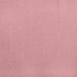 vidaXL Cadre de lit sans matelas rose 100x200 cm velours