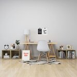 vidaXL Meubles TV 4 Pièces chêne sonoma 37x35x37 cm bois d’ingénierie