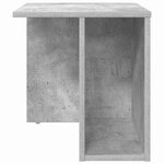 vidaXL Table d'appoint 2 Pièces Gris béton 37 x 32 x 40 cm