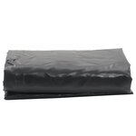 vidaXL Bâche noir 5x8 m 650 g/m²