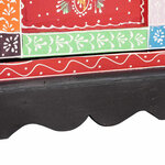 vidaXL Commode Multicolore 30 x 30 x 90 cm Bois de manguier massif