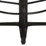 vidaXL Tabourets de bar lot de 2 66 cm bois de manguier massif