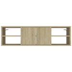 vidaXL Étagère murale Chêne sonoma 102x30x29 cm Bois d’ingénierie