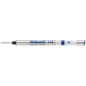 Recharge Stylo roller à encre 338 Pointe Large Bleu PELIKAN