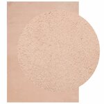 vidaXL Tapis HUARTE à poils courts doux lavable rouge clair 200x280 cm