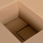 vidaXL Boîte Pliable 50 Pièces Marron 20 x 15 x 10 cm Carton