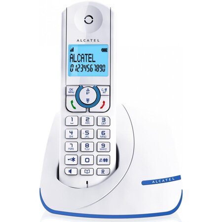 Téléphone Fixe Alcatel Versatis F 390 Bleu