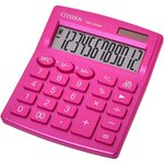 Calculatrice bureau sdc-812 - 12 chiffres 124x102x25mm Rose CITIZEN