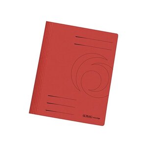 Chemise EASY ORGA Carton 240g Recyclé Rouge HERLITZ