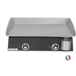 Plancha électrique planchaelec lux 600 - carbon - 2400 w