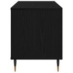 Meuble de rangement vidaXL Chêne noir 100x38x48 cm Bois d'ingénierie