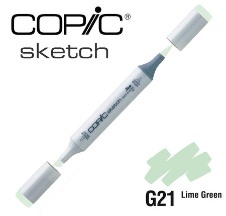 Marqueur à l'alcool Copic Sketch G21 Lime Green