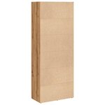 vidaXL Bibliothèque chêne artisanal 60x30x152 cm bois d'ingénierie