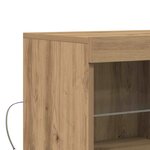vidaXL Buffet Marron 81 x 37 x 67 cm Bois d'ingénierie