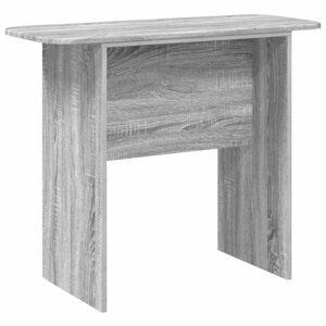vidaXL Table console Gris Sonoma 93 x 40 x 75 cm Bois d'ingénierie
