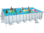 Piscine tubulaire LUDO 3 - 5.49 x 2.74 x 1.32 m - filtration à sable 4.1 m3/h