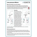 SCHÜTTE Mitigeur de lavabo à basse pression CORNWALL chrome