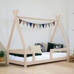 Lit cabane enfant NAKANA 90 x 180 beige