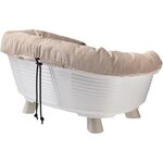 Corbeille chat ou chien sofa Throne 4 avec coussin - Blanc