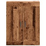vidaXL Buffet vieux bois 69 5x34x90 cm bois d'ingénierie