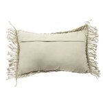 Coussin Macrame - 30 x 50 cm - Beige naturel