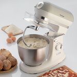 Ariete mélangeur de cuisine vintage 2400 w 5 5 l beige