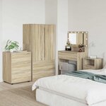 vidaXL Armoire de rangement Chêne Sonoma 60 x 48 x 81 cm