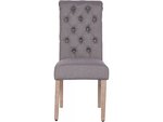 Lot de 2 Chaises "Estelle" - Gris