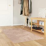 vidaXL Coureur de Tapis MARSA Sable 80 x 100 cm Polyester et PVC