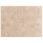 vidaXL Coureur de Tapis MARSA Beige 300 x 400 cm Polyester et PVC