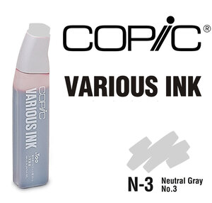 Encre various ink pour marqueur copic n3 neutral gray n°3