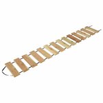 vidaXL Rouleau de decking Naturel 35 x 300 cm Bois de pin imprégné