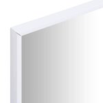 vidaXL Miroir Blanc 50x50 cm