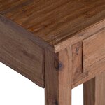 vidaXL Support de Plante Marron 34 x 25 x 52 cm Bois d'Acajou