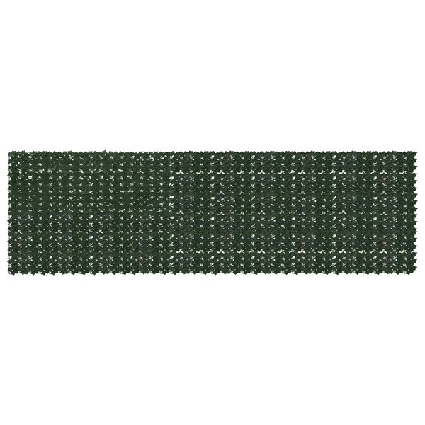 vidaXL Écran de balcon avec feuilles Vert foncé 500 x 150 cm