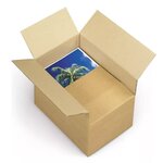Carton d'emballage 16 x 12 x 11 cm - Double cannelure