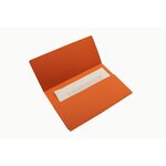 Chemise Poche Recyclé 285g Fc - Orange - X 50 - Exacompta