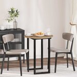 vidaXL Plateau de table chêne artisanal 60 x 60 x 1.5 cm