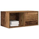 vidaXL Meubles TV 2 Pièces vieux bois 60x31x25 5 cm bois d'ingénierie