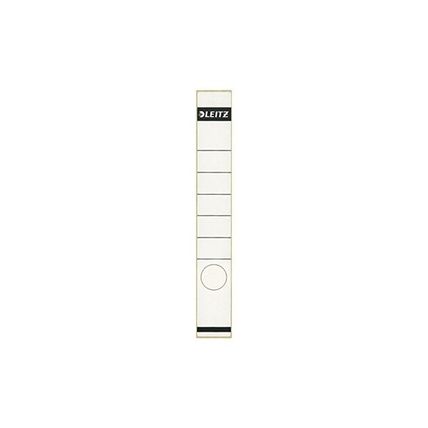 LEITZ Etiquette pour dos de classeur  39 x 285 mm  blanc