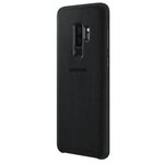 Samsung coque en alcantara s9+ noir